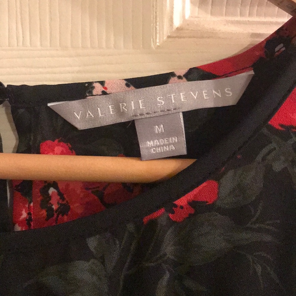 Valerie Stevens chiffon blouse. Size M - Picture 2 of 6